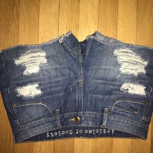 jean shorts